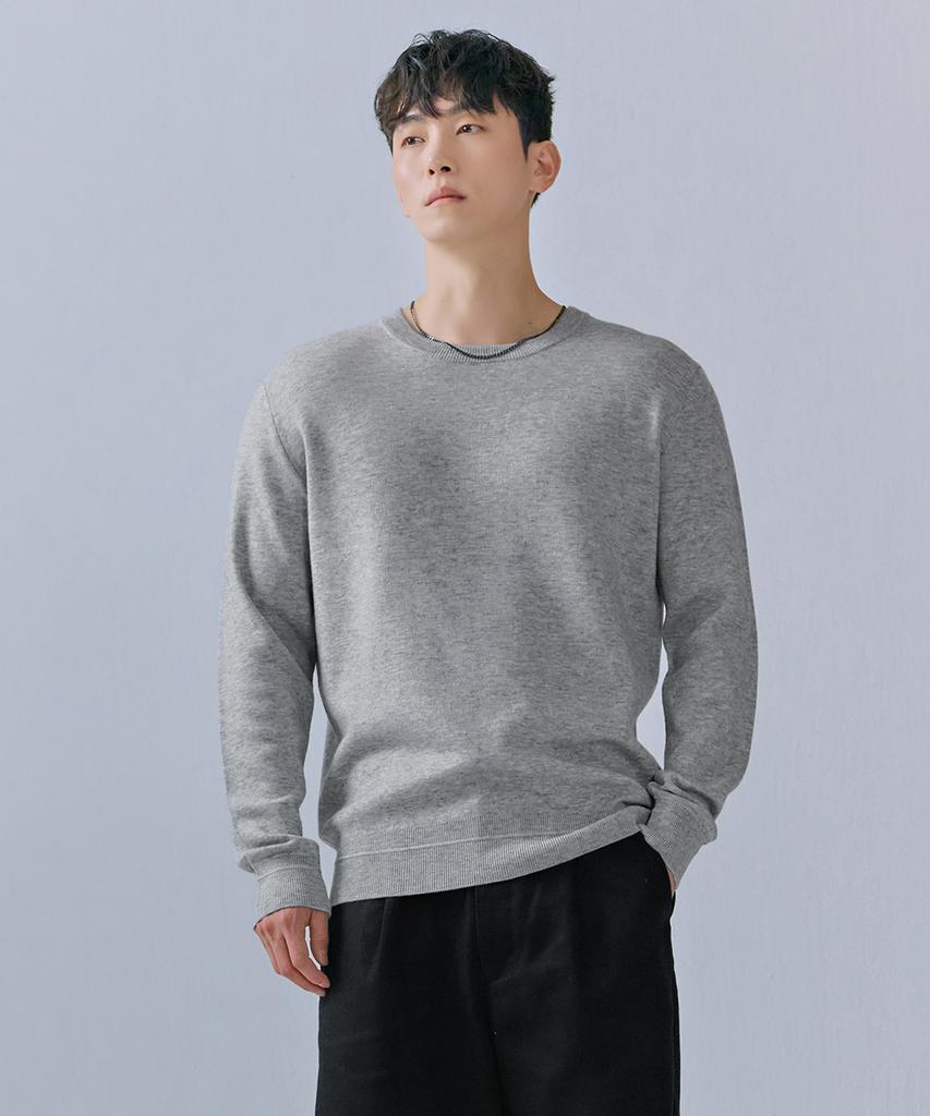 CHASECULT Men'S Basic Round Neck Knit-Cfzk5211C0B