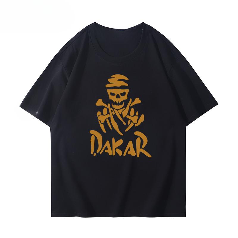 Ралли Дакар 2025 Футболка с коротким рукавом для бездорожья Электромобиль Грузовик Мотоцикл Командная гонка Памятная одежда Футболка для мужчин и женщин