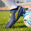 Men's/Women's Lawn Training AG Football Shoes Children's Teenager Sports Shoes Long Nail Wear Resistant Anti Slip Football Boots