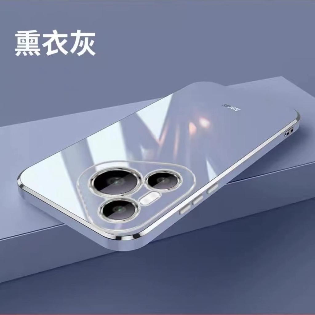 Применимо к чехлу для мобильного телефона Huawei Pura70, объектив, всестороннее покрытие, прямой край, гальваническое покрытие, Pura70ultra, однотонный, мягкий чехол, защита от падения