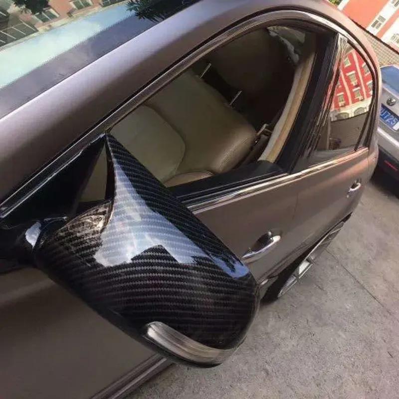 Для Toyota Camry 6 xv40 Mark X / Reiz ABS Автомобильная Накладка на Зеркало Заднего Вида Боковое Колпачок Крыло Внешняя Отделка Корпуса Двери Клейкая Наклейка