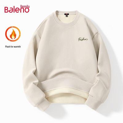 Мужская зимняя термофлисовая толстовка Baleno с круглым вырезом