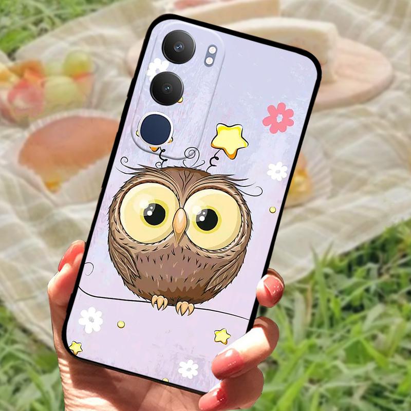 Чехол для Vivo Y19s V2419 Новая Модная Расцветка Крашеный Силиконовый Чехол для Телефона Для VIVO Y19S 4G Ударопрочный Защитный Чехол Бампер
