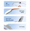 XV15 Smart Bluetooth Sports Glasses: 4K HD Camera, Music, Calls, Driving Recorder