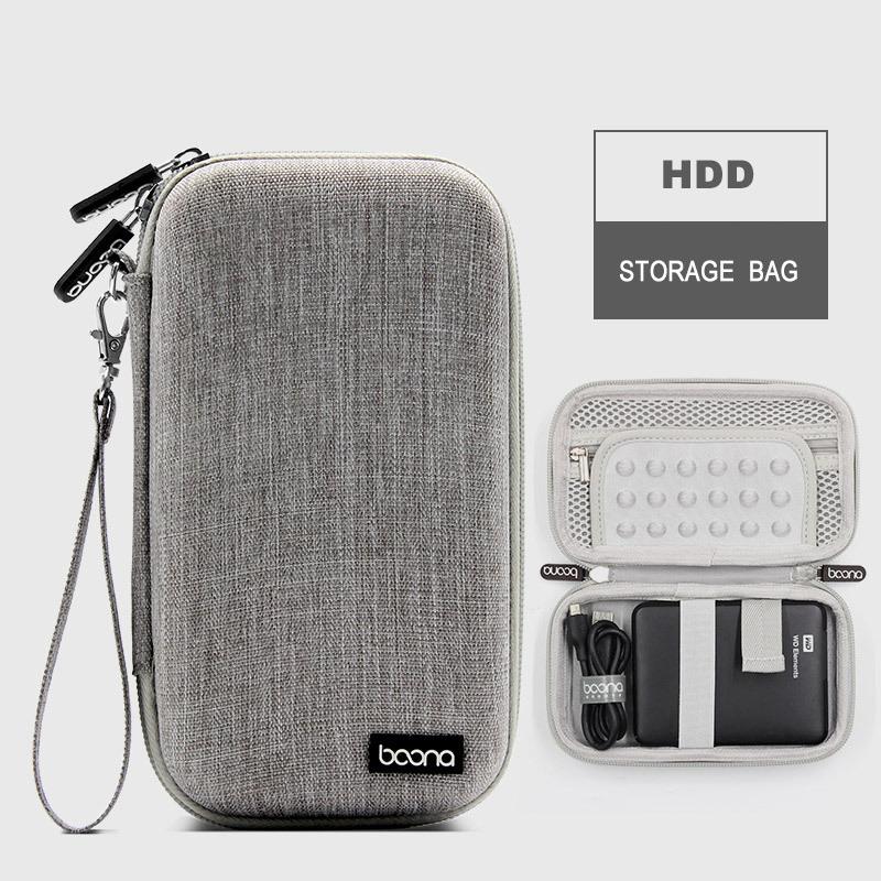 Цифровое устройство для гаджетов, HDD Power Bank, сумка для хранения аксессуаров для дорожной электроники, USB-кабель для передачи данных, органайзер для наушников, чехол