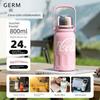 Ge Qi Germ Coca-Cola Large Capacity Vacuum Cup Infant Water Cup Girl 2023 New Stainless Steel Kettle