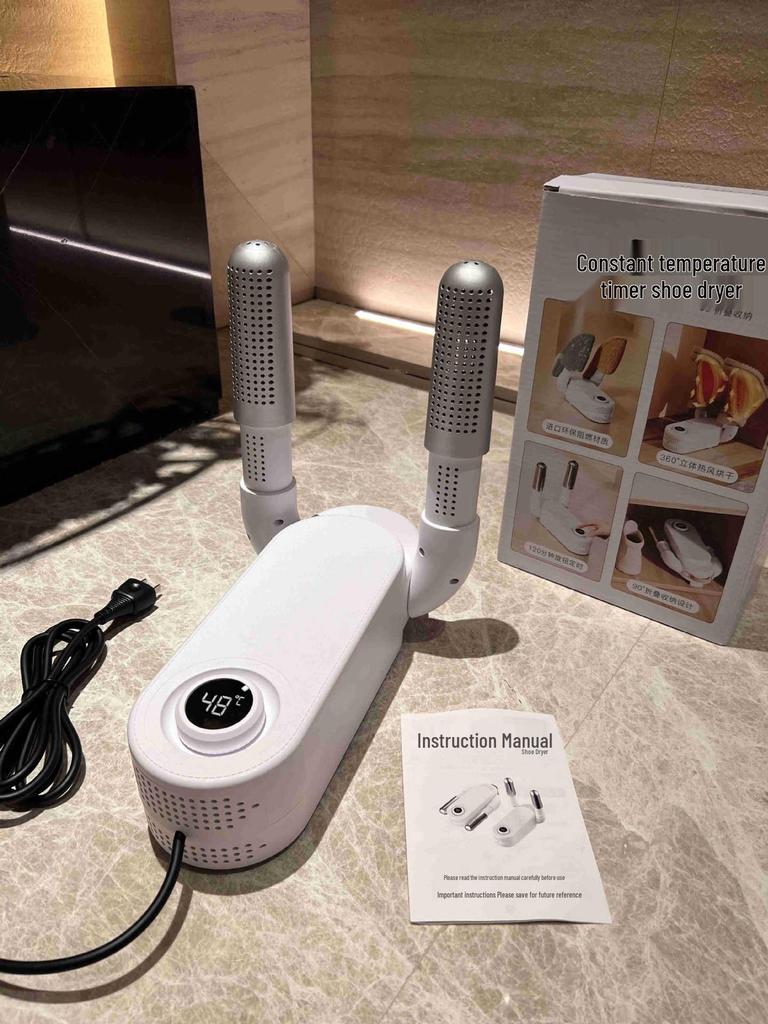 2024 Smart Foldable Shoe Dryer with Temperature Control, Disinfection, and Deodorization