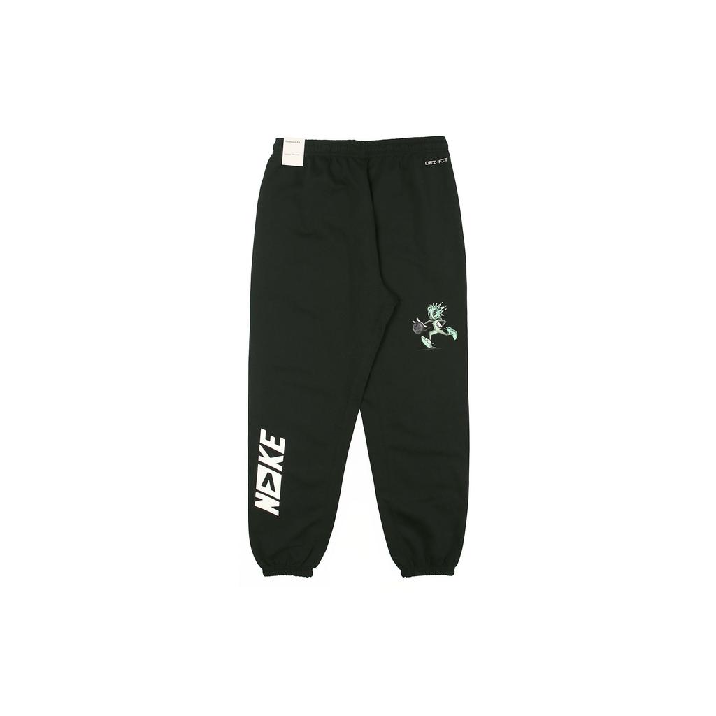 Nike Мужские вязаные спортивные штаны черные с умеренной манжетой DO9157-010