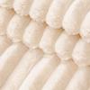 New Thickened Warm Sofa Cover Cloth Fixed Anti Slip Straight Row Sofa Cushion Cover For Autumn And Winter Season Cream Style