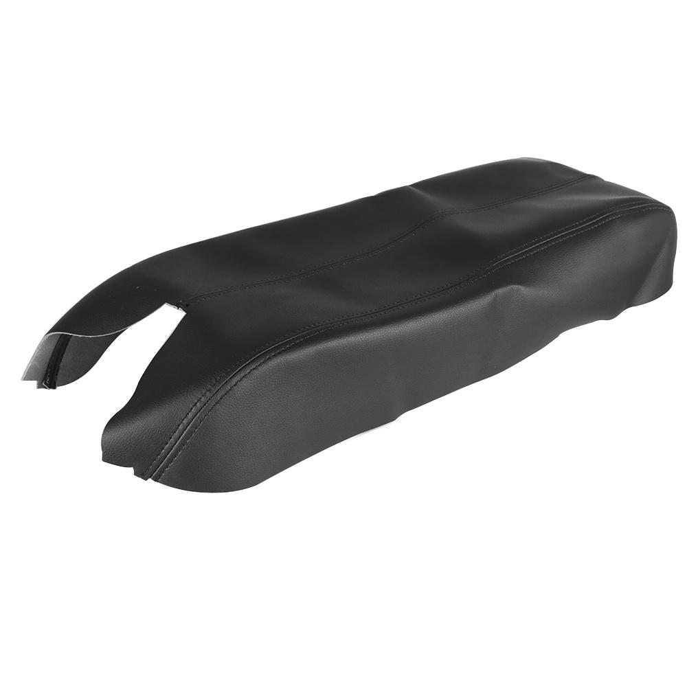 Крышка подлокотника центральной консоли из волокнистой кожи черная подходит для Acura RDX 07 -12