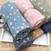 Girl's Kids Star Pentagram Warm Shawl Autumn Winter Gift Wraps Stole Soft Scarf