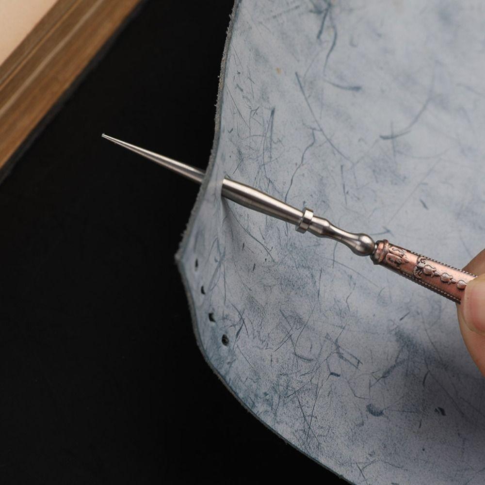 Аксессуары для рукоделия Винтажное швейное шило Ручной стежок Дырокол Шитье Швейные инструменты для ремонта