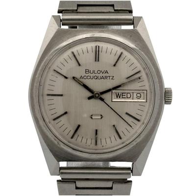 Б/у часы BULOVA ACCUQUARTZ кварцевые (движение руки)