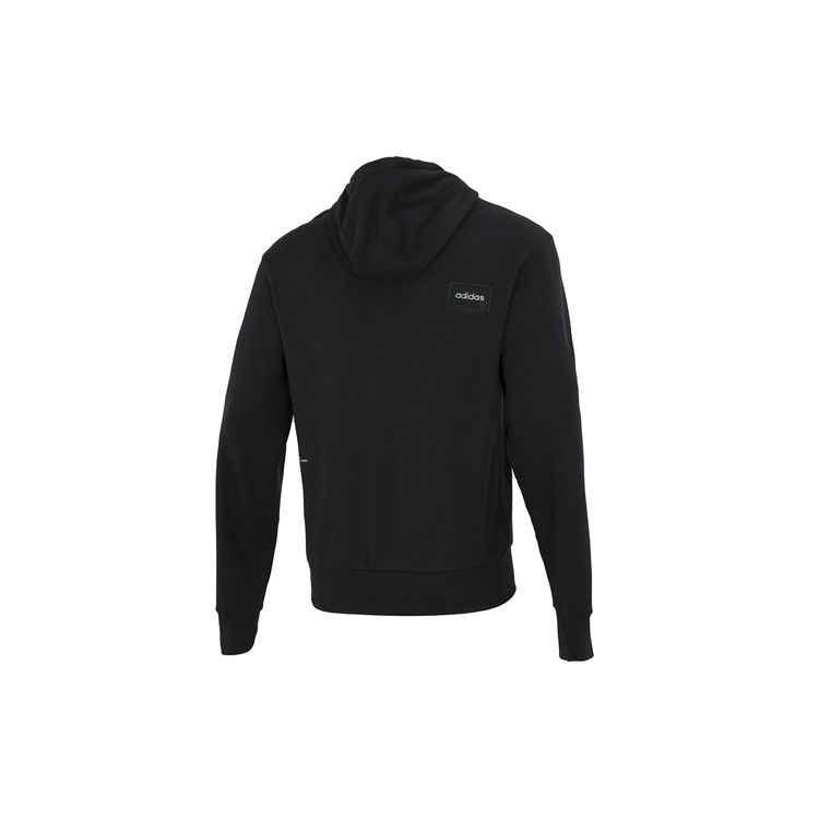 Adidas Оригинальная толстовка с капюшоном Adicolor со спортивным повседневным логотипом, мужские топы черного цвета HS1998