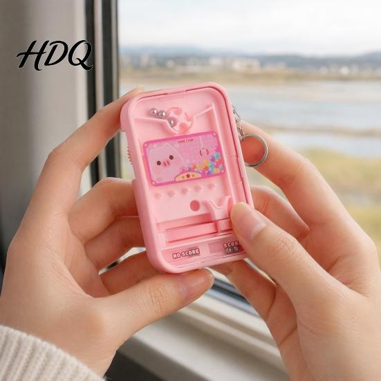 Мини портативная игровая машина пинбол брелок мультяшная свинья утка астронавт игрушка игрушка