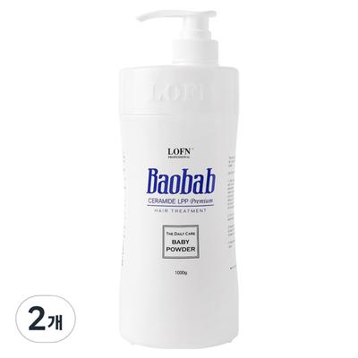 Детская пудра Lopen Baobab Ceramide LPP Premium Hair Treatment, 1000 г, 2 шт.