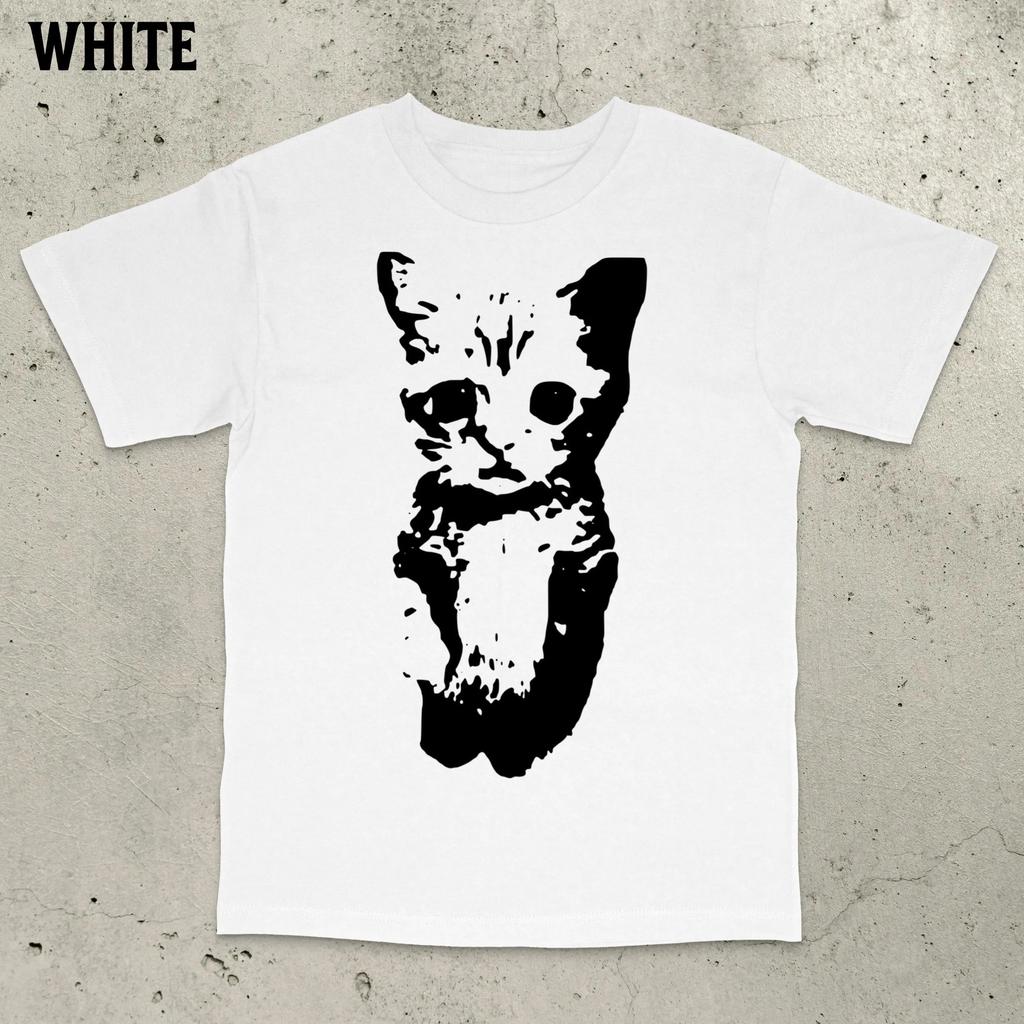 Cute Kitten Graphic Cat Funny Cat Meme Shirt Stupid Meme Shirt Cursed Cat Gen Z Meme Cringe TShirt Unisex Clothing comfortable