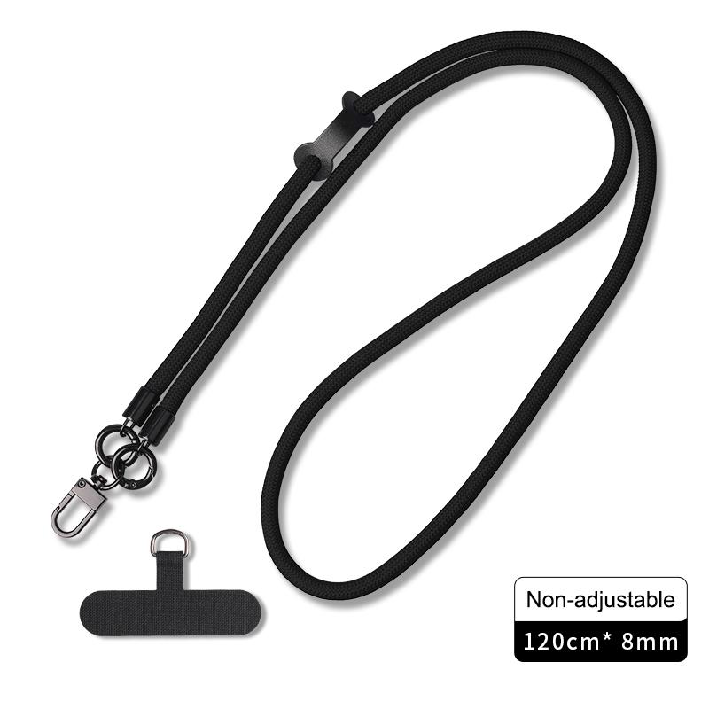 Универсальный шнурок для телефона, шнурок-ремешок против потери, съемный цветной шейный шнур, страховочная привязь для телефона, цепочка-брелок, веревка с картой
