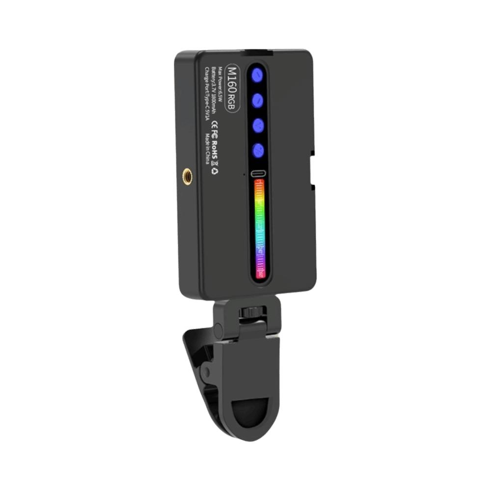 Полноцветный светодиодный видеосвет RGB, регулируемая яркость, камера, заполняющий свет для фотосъемки, видеозапись