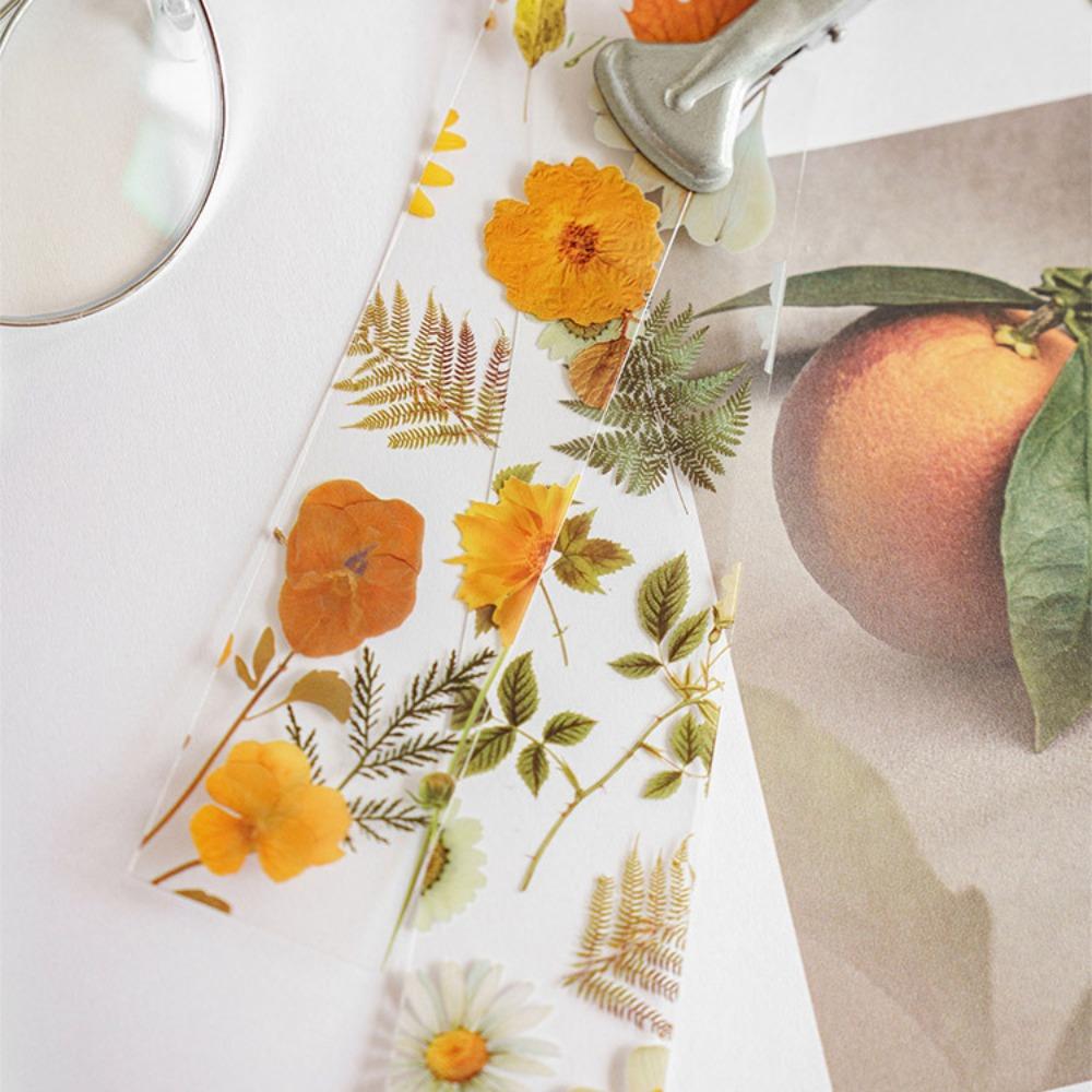 5 шт., полупрозрачные цветочные закладки серии «Путешествия», «Четыре сезона», маркер для страниц книги, отметки для чтения книг