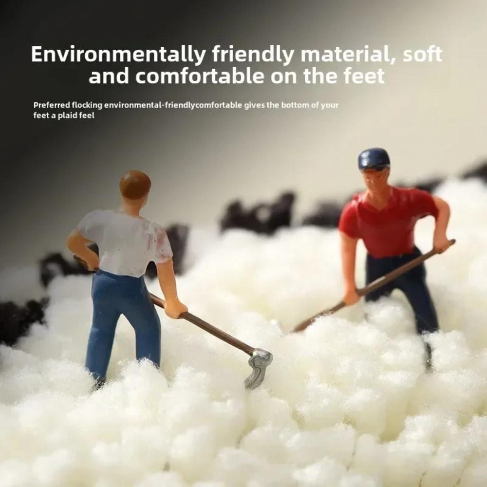 Black White Heart Pattern Absorbent Carpet Thick Non Slip Bathroom Mat Quick Drying Stain Resistant Bedroom Seat Cushion