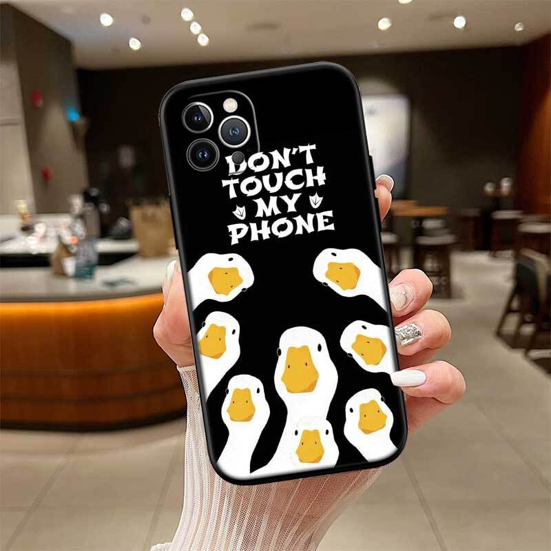 DUCK Cartoon Case for Samsung M55 M35 M15 A02 A05S A05 A06 A15 A12 A13 A10 A16 A20 A22 A24 A25 A30 A31 A32 A33 A35 A42 A50