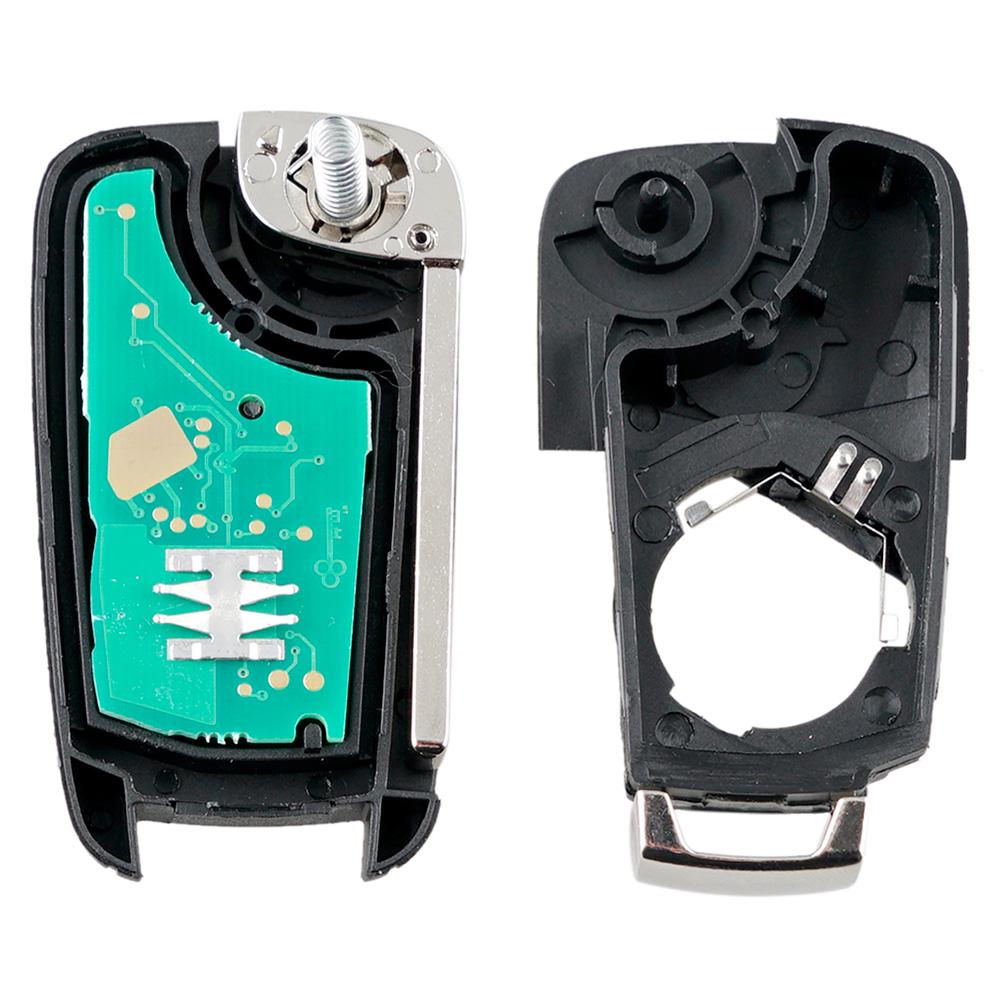 433 МГц, 2 кнопки, удаленный брелок с чипом ID46 для OPEL VAUXHALL
