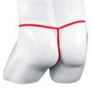 Men'S Naughty Elephant Underwear Long U Bulge Pouch Low Waist G-String Funny Lingerie T-Back Thong Bulge Enhancing Underpant