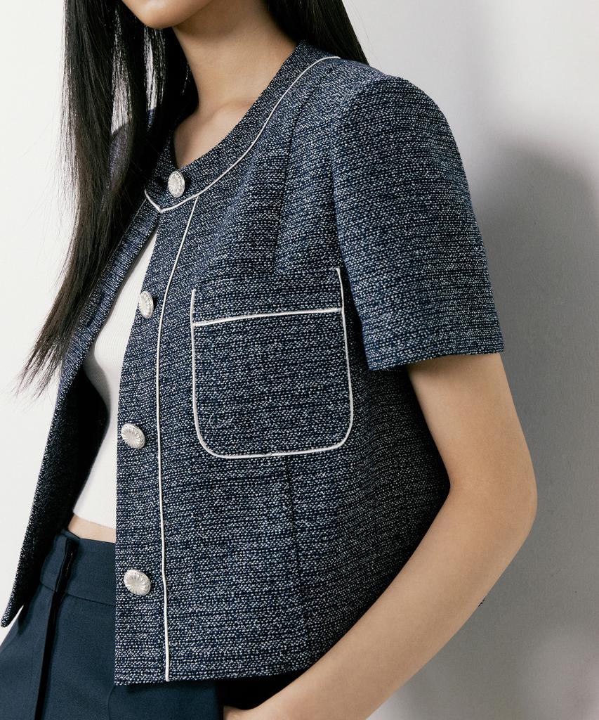 OCTETTE Summer Line Tweed Jk_2Color