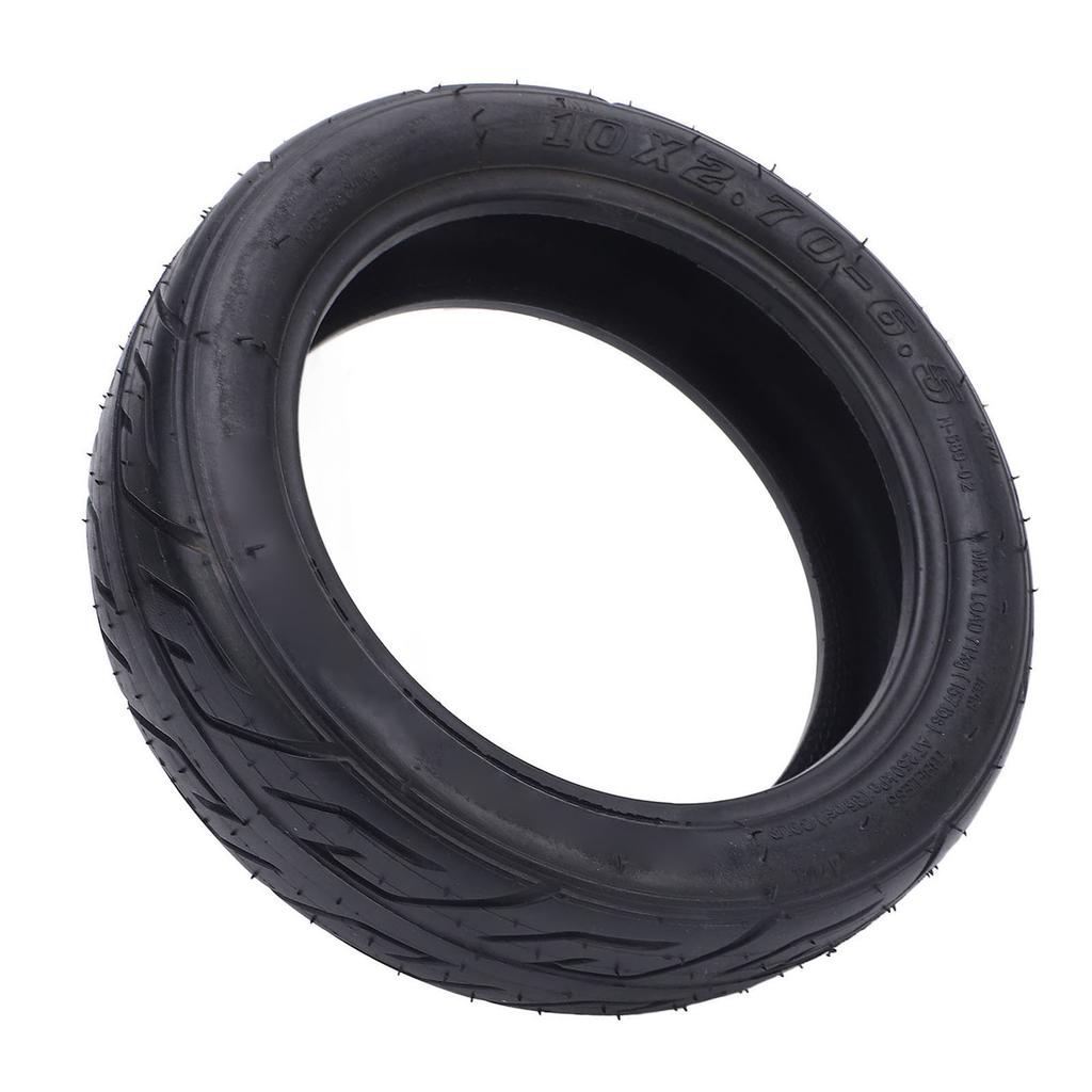 Electric Scooter Tyre 10 Inch Universal Rubber Non Slip Scooter Vacuum Tire Replacement for