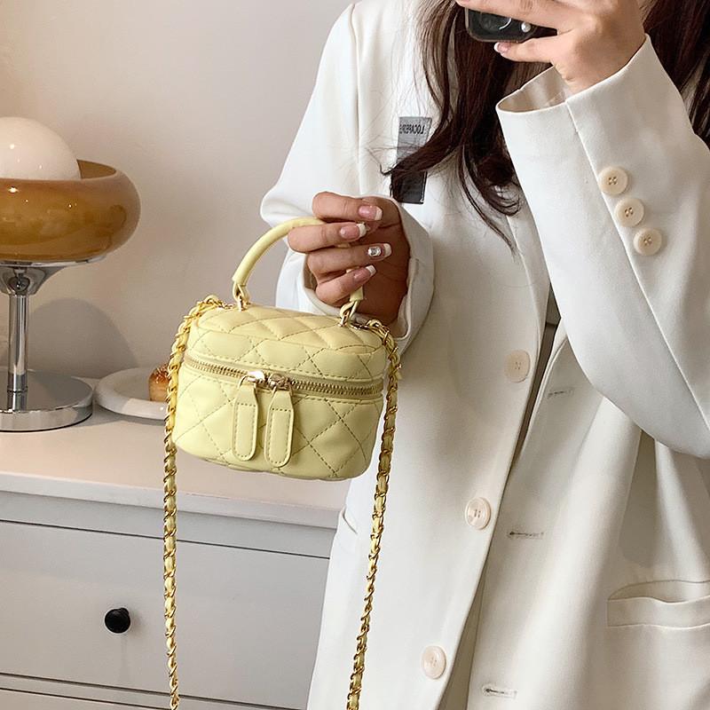 Stylish Mini Cartoon Shoulder Bag For Women Chic Chain Box Crossbody