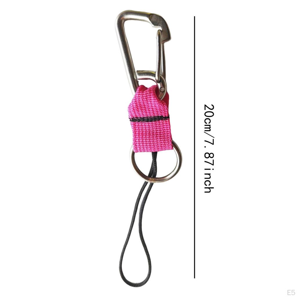 Diving Camera Lanyard with Metal Clip Hand Strap for Underwater Use