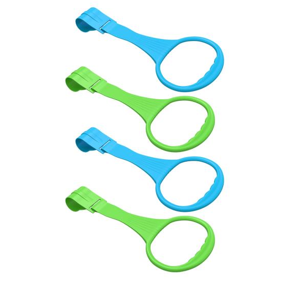 4 шт. детские подтягивающие кольца для упражнений при ходьбе, легкая установка, детский гимнастический стенд, вспомогательные кольца для вставания, милые