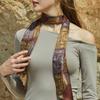ANA MAISON Silent Remark Long Petit Silk Scarf [PML-1428]