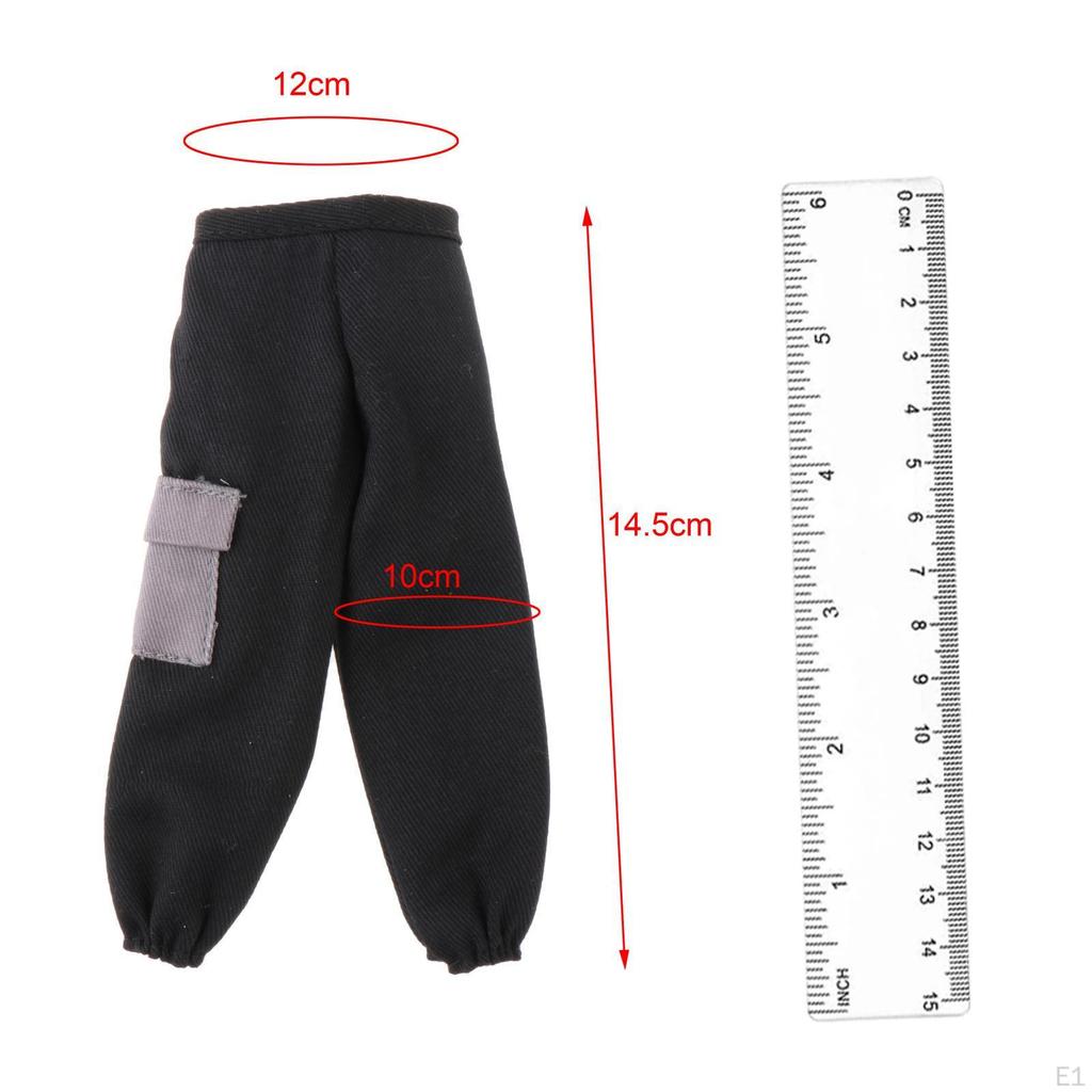 1/6 масштаб повседневные брюки миниатюрный солдат костюм фигурка кукла одежда для 12'' дюймовый мужчина