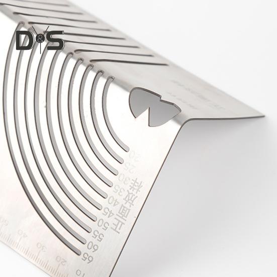 Инструмент для маркировки угловой дуги, регулируемый линейный дуговой разметчик двойного назначения, многоцелевой инструмент для маркировки металла для металлообработки, машиностроения, строительства