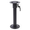 RV Table Leg Base Set 450 to 725mm Adjustable Detachable Aluminum Alloy Table Leg Pedestal Mount for Campervan Pontoon