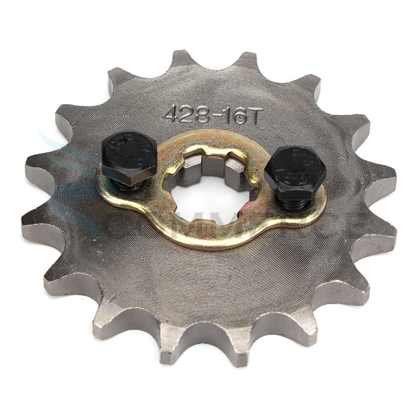 420# 20MM Front Engine Sprocket Sprocket for 50-125cc Motorcycle Pit Dirt Bike ATV Go Kart Quad 10 11 12 13 14 15 16 17 18 19T
