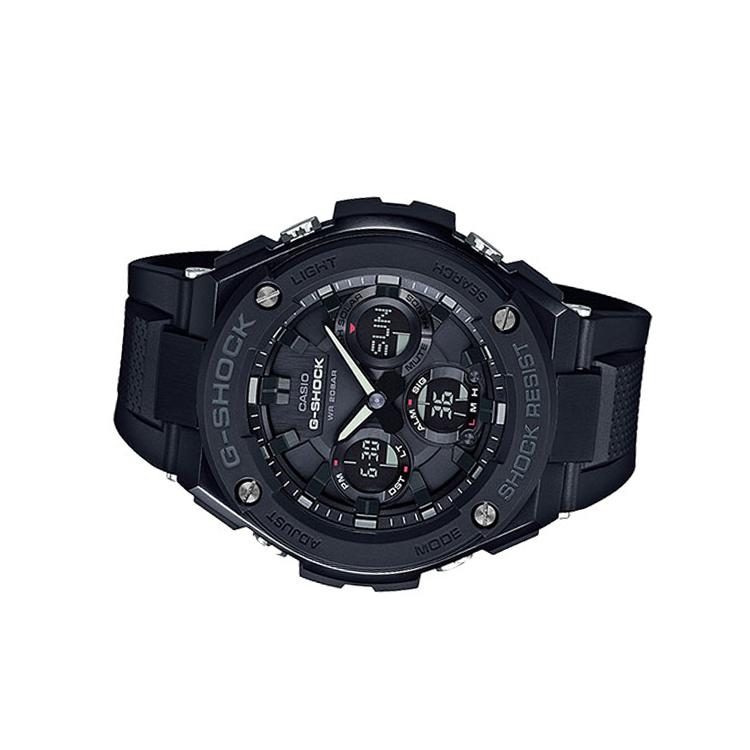 Casio Мужские часы G-STEEL Серия 16мм Черные GST-S100G-1B GST-S100G-1B