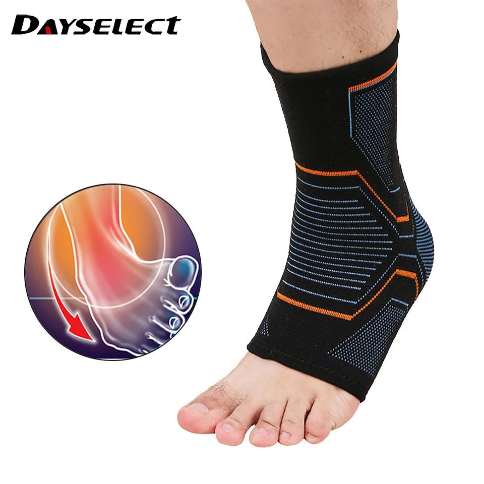 1Pcs Elastic Knitted Ankle Support Brace For Sports Yoga Basketball Volleyball Men Women Foot Joint Protector