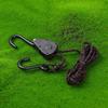 Lights Lifting Camping Tool Adjustable Rope Fastener Fixed Buckle Pulley Tensioner Ratchet Hangers