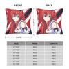 High School Dxd Pillow Case Comfy Pillow Cover For Chair Sofa Home Decor Cute Funny Pillowcases