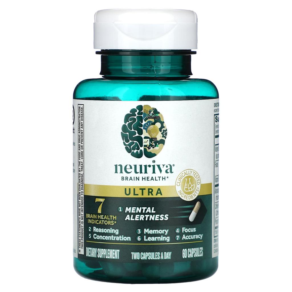 Neuriva Brain Health Ultra 60 Capsules