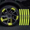Car Wheel Hub Reflective Stickers Tire Rim Luminous Accessories For Regal Lacrosse Avenir Envision Angkola Electra Anthem Cascada Avista Riviera