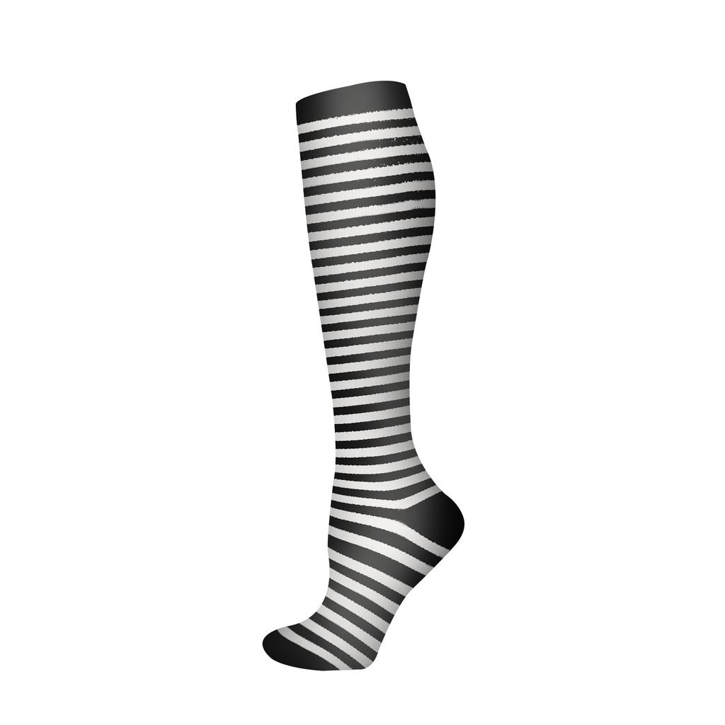 Exercise Pressure Socks Multi-colored Men's and Women's Outdoor Running Stockings Stockings Calf Socks