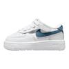 Nike Force 1 Low Модные Универсальные Дышащие Удобные Трендовые Низкие Кроссовки для Ходьбы Детская Обувь Белый Гром FN0236-110