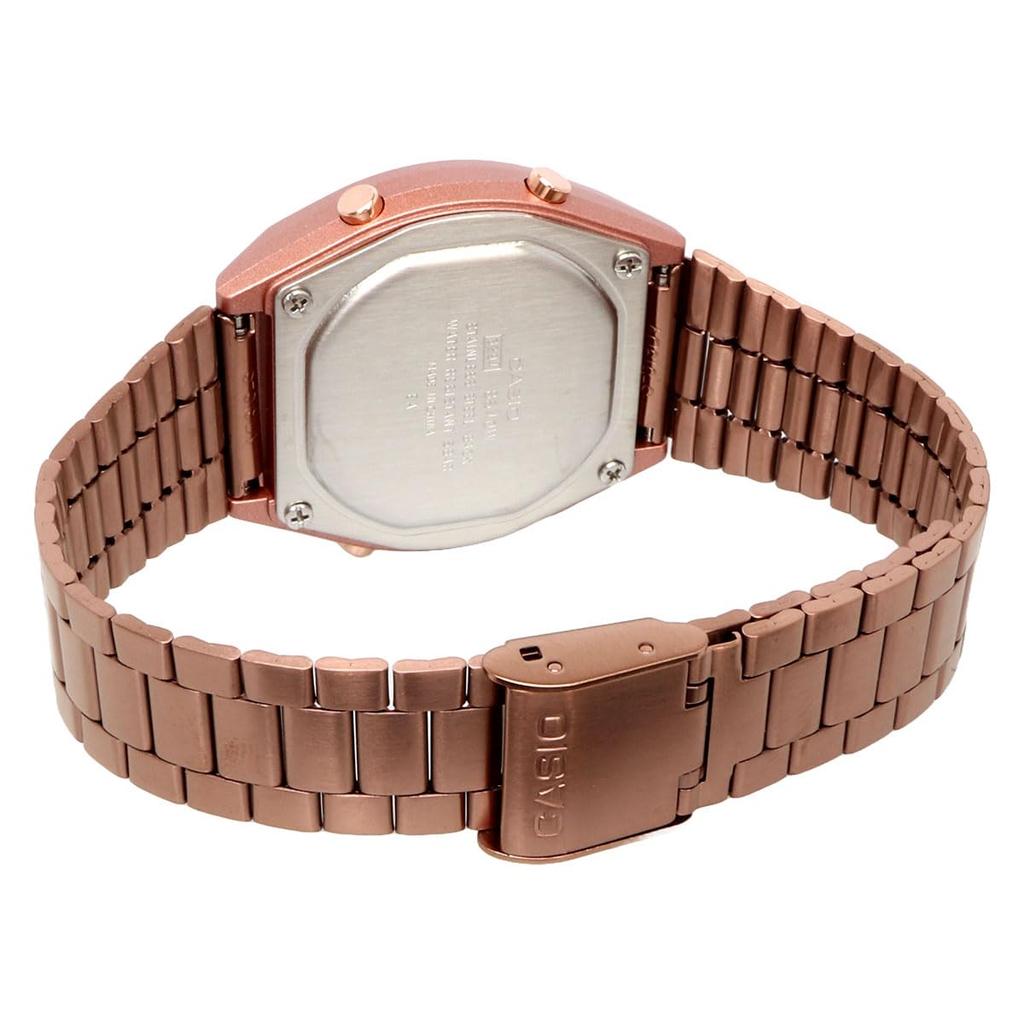 Casio Vintage Series Digital Watch Rose Gold with Glitter Overseas Model B640WCG-5, Unisex, Face, [Used]