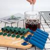 Форма для палочек для льда, пылезащитная крышка, 6 полостей, пищевой класс, легко снимается, не содержит BPA, многоразовые напитки в бутылках, силиконовая форма для льда, кухонные принадлежности