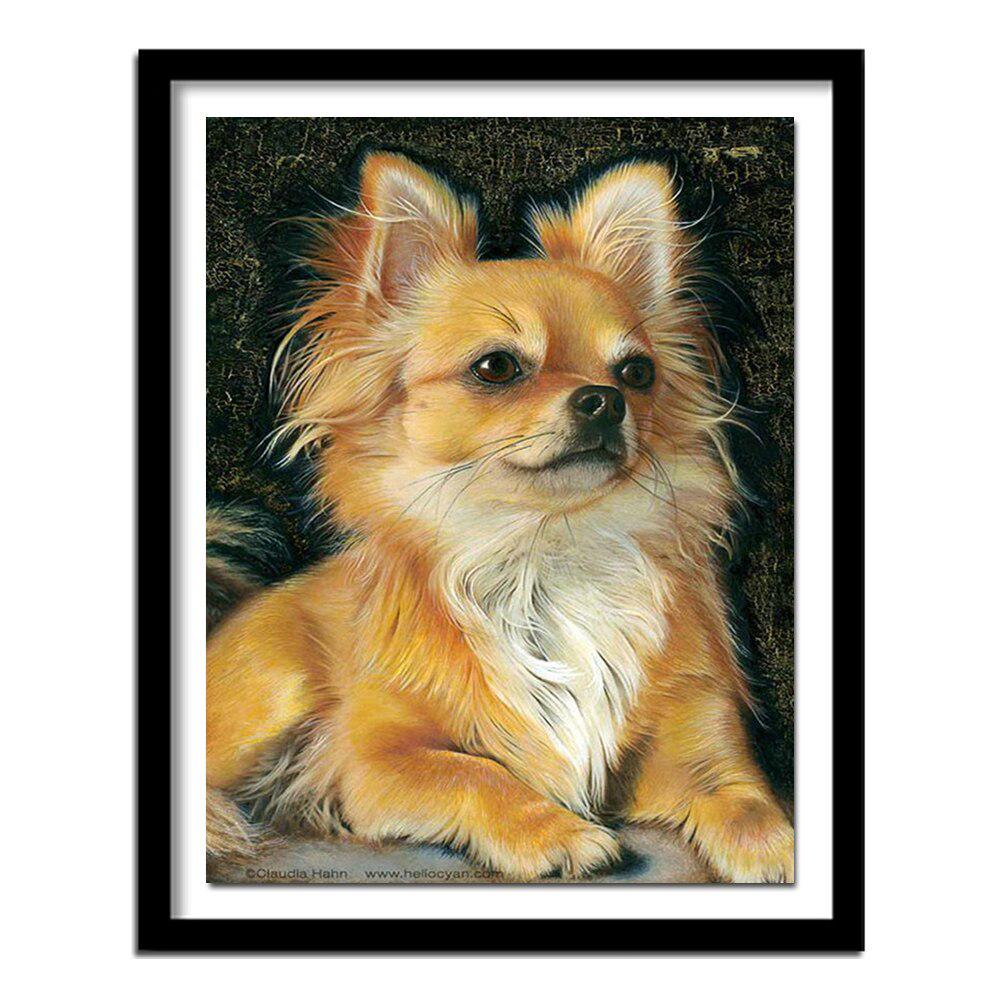 Diamond Painting Animal Dog Full Round Diamond Embroidery  Stitch Dog Needlework Diamond Home Decor