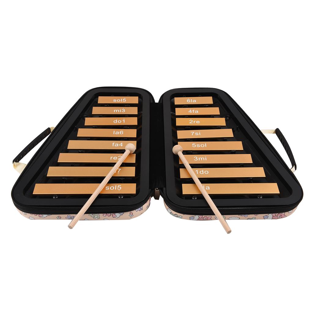 16-клавишный глокеншпиль, 16-нотный алюминиевый пластинчатый ксилофон, музыкальная перкуссия для раннего образования